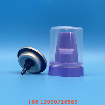 Válvula de distribuição de aerossóis de mousse capilar - para design compacto