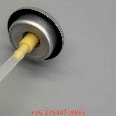 Um pulgão de água baseado em inseticida spray aerossol válvula actuador de precisão resistente a produtos químicos dispensador