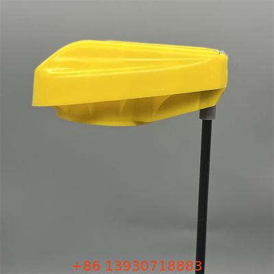 Capuz de pulverização de gatilho dobrável com bocal de dupla ação para limpeza industrial