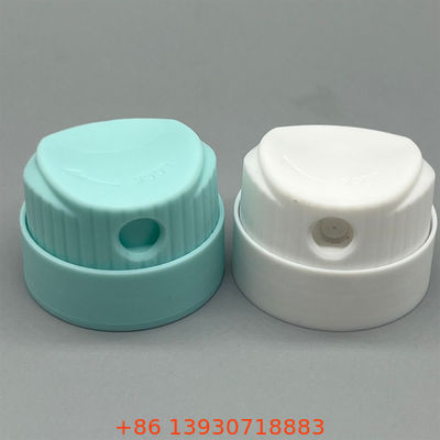 Válvula de névoa de protetor solar compacta para viajantes com projeto aprovado pela TSA e fechadura anti-fuga