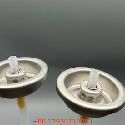 Válvula de névoa de protetor solar compacta para viajantes com projeto aprovado pela TSA e fechadura anti-fuga