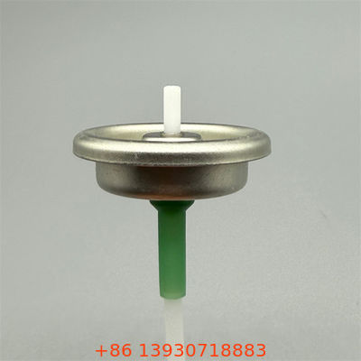 Válvula de medição ambientalmente otimizada para sistemas de refrescadores de ar sustentáveis com vedações biocompativeis e garantia de vazamento zero