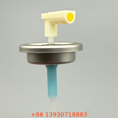 Válvula de medição ambientalmente otimizada para sistemas de refrescadores de ar sustentáveis com vedações biocompativeis e garantia de vazamento zero