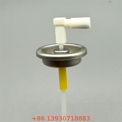 Válvulas aerossólicas ambientalmente corretas para embalagens sustentáveis com componentes recicláveis