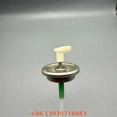 Válvulas aerossólicas ambientalmente corretas para embalagens sustentáveis com componentes recicláveis