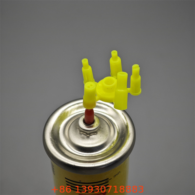 Válvula de recarga de gás mais leve e durável com adaptador para utilizadores profissionais com resistência à corrosão