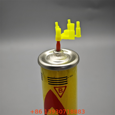 Válvula de recarga de gás mais leve e durável com adaptador para utilizadores profissionais com resistência à corrosão