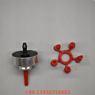 Válvula de recarga de gás para isqueiro premium com adaptador para entusiastas de atividades ao ar livre, com vedação à prova de vazamentos e fácil aderência