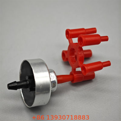 Válvula de recarga de gás para isqueiro de alto desempenho com adaptador para uso intensivo com tolerância a alta pressão