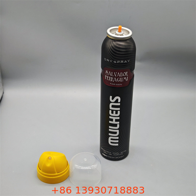 Válvula de spray corporal para desodorante sustentável para marcas de cosméticos naturais com materiais reciclados e vedações de base biológica
