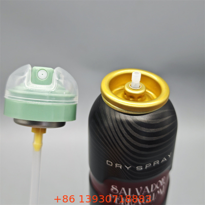 Válvula de spray corporal para desodorante sustentável para marcas de cosméticos naturais com materiais reciclados e vedações de base biológica