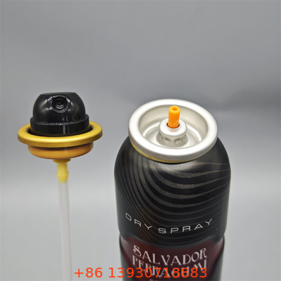 Válvula de spray corporal para desodorante confiável para produtos de higiene pessoal de mercado de massa com dispersão de névoa consistente e vedação à prova de vazamentos