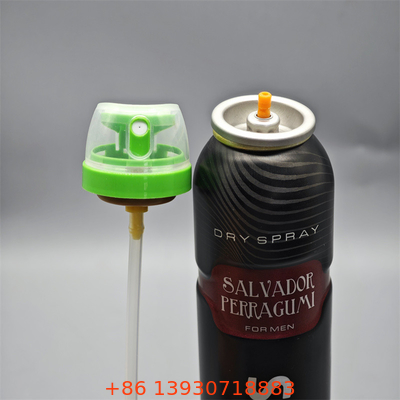 Válvula de pulverização corporal de desodorante durável para cosméticos com design à prova de vazamento e ergonômico
