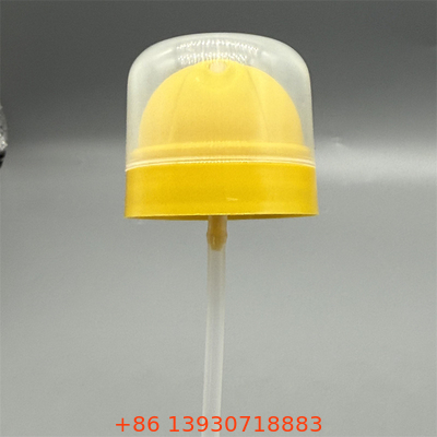 Válvula de pulverização corporal de desodorante robusta para cosméticos com design à prova de vazamento e ergonômico