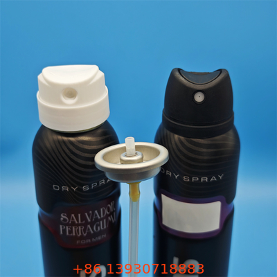 Válvula de spray corporal desodorante de uma polegada com spray suave para homens e mulheres