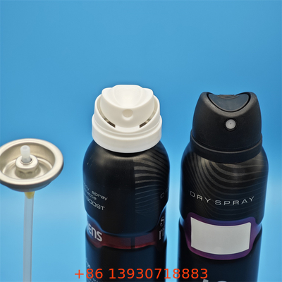 Válvula de Spray Corporal Desodorante Hipoalergênico para Formulações de Pele Natural e Sensível com Caminho de Material Puro e Ativação Suave