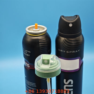 Válvula de Spray Corporal Desodorante Hipoalergênico para Formulações de Pele Natural e Sensível com Caminho de Material Puro e Ativação Suave