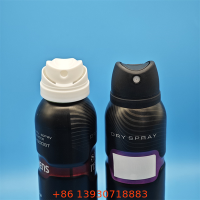 Válvula de spray corporal desodorante compatível com alta velocidade para marcas de cuidados pessoais e empresas de enchimento por contrato do mercado de massa, com construção robusta e saída consistente