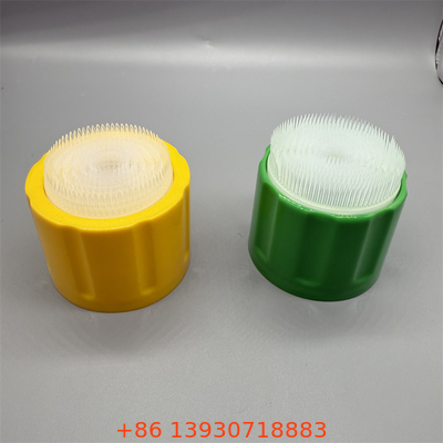 Compacta válvula de limpeza de espuma para produtos de higiene pessoal com dispersão suave de espuma