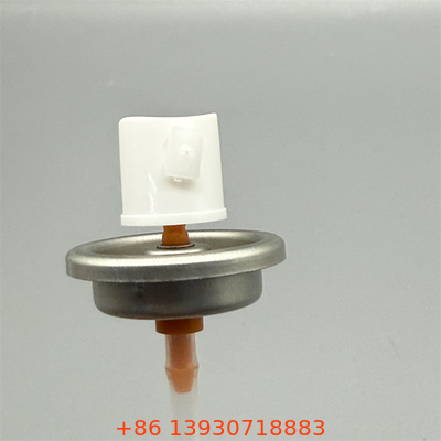 Valva de pulverização de pintura compacta com alimentação por gravidade para kits portáteis de retoque com controle de fluido adaptável à viscosidade e desligamento sem gotas