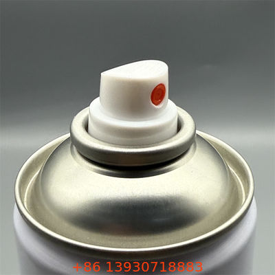 Válvula e atuador de tinta de pulverização masculina cor personalizada combinada, resistente aos raios UV, acabamento decorativo e protetor