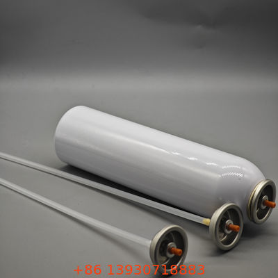 Válvula de espuma de barbear ecológica para produtos de higiene pessoal sustentáveis com baixas emissões e peças recicláveis