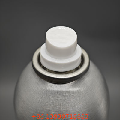 Válvula de espuma de barbear ecológica para produtos de higiene pessoal sustentáveis com baixas emissões e peças recicláveis