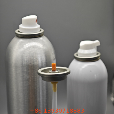Válvulas e Atuadores para Espuma de Barbear em Spray para Aerossol Dimensões da Lata de Aerossol Recarga de Lata de Aerossol