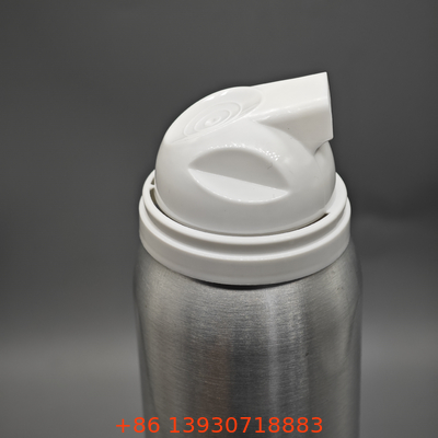 Válvula de espuma de barbear para fabricantes de cosméticos com funcionalidade anti-obstrução