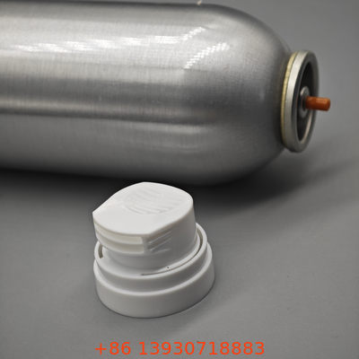 Válvula de espuma de barbear para embalagens a granel com distribuição de grande volume
