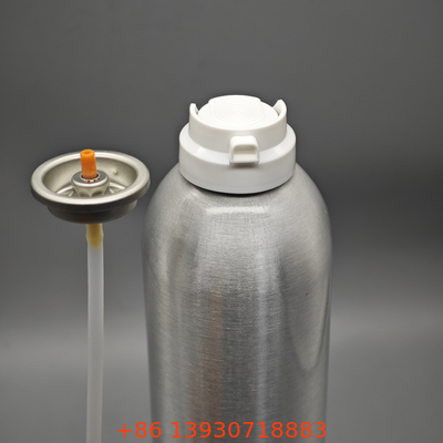 Válvulas de Spray para Limpeza de Espuma de Barbear Mais Recentes com Atuador para Latas de Aerossol