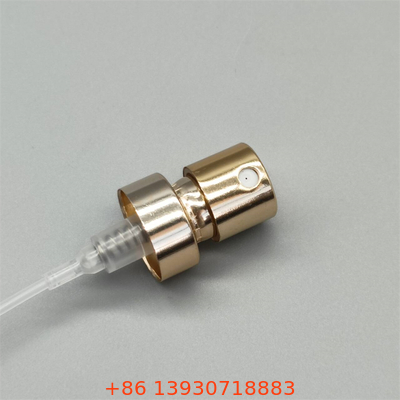 15mm 13mm Crimp Perfume Mist Spray Perfume Pump Sprayer Alumínio Crimpless Spray Pump para frasco de vidro de perfume