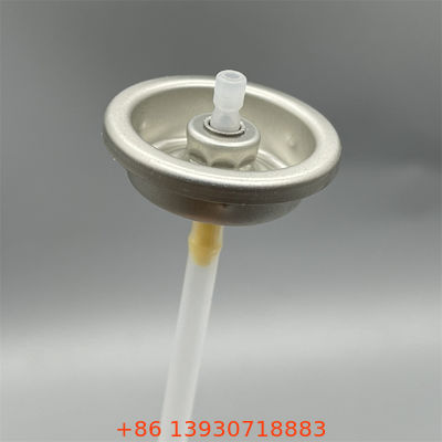 Válvula de pulverização de desodorante de alumínio 53 mm para pulverizações corporais naturais