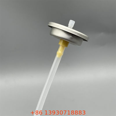 Válvula de pulverização de desodorante de alumínio 53 mm para pulverizações corporais naturais