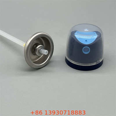 Válvula de pulverização de desodorante de alumínio 53 mm para pulverizações corporais naturais