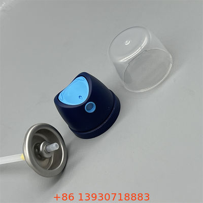 Válvula de pulverização de alumínio de 53 mm com intensidade ajustável