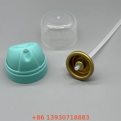 Válvula de pulverização corporal para produtos de cuidados pessoais diários com prova de vazamento e pulverização suave