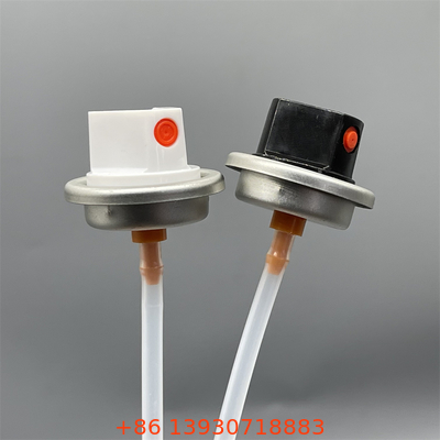 Válvula de pulverização de tinta com orifício grande para revestimentos espessos e materiais viscosos, com vedação de polímero anti-entupimento e design de alto fluxo