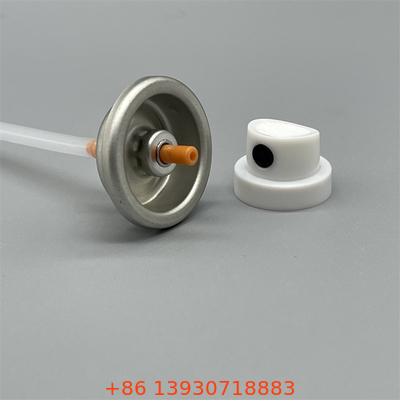 Valva de pulverização de tinta industrial de trabalho pesado para linhas de produção de fábrica com fluxo contínuo e um bico de carburo de tungstênio resistente ao desgaste