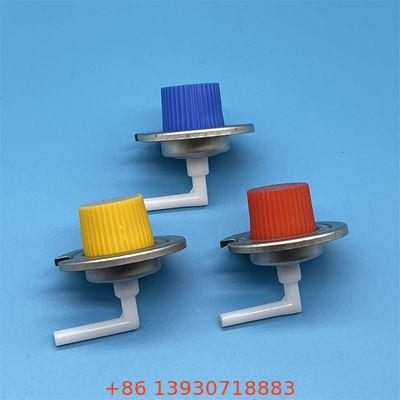 Válvula de fogão a gás portátil com tampa vermelha Ideal para acampar, piqueniques Cozinhar ao ar livre