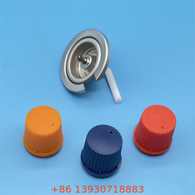 Válvula de fogão a gás de butano premium de precisão com tampa protetora para fogões de mesa