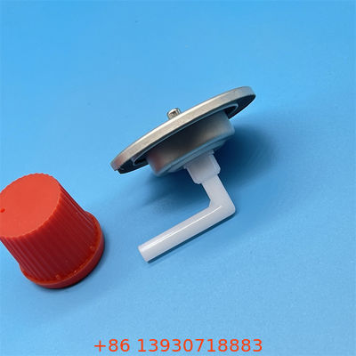 Válvula de fogão a gás portátil com tampa vermelha Ideal para acampar, piqueniques Cozinhar ao ar livre