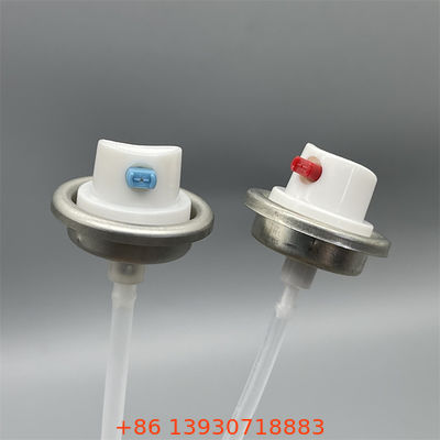 Válvula de pulverização fêmea com atuador para repintura automotiva – Controle de pulverização de precisão para latas de tinta