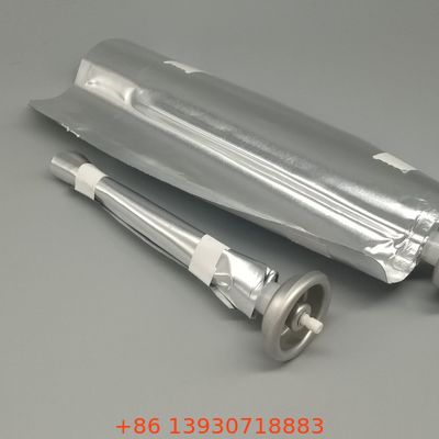 Válvula tipo bolsa-sobre-válvula masculina de alto fluxo para entrega suave de spray cosmético