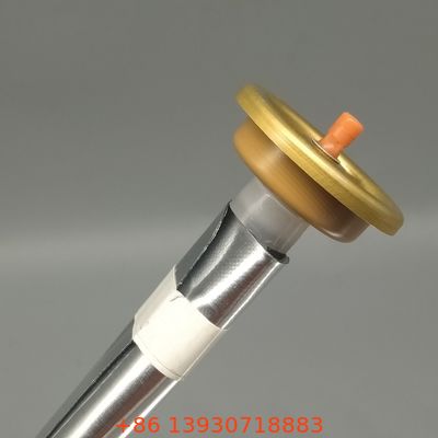 Válvula de aerossol de saco na válvula, válvula de distribuição pneumática isolada para produtos de aerossol domésticos, sistema de saco selado em válvula para aplicação de pulverização de pressão pura