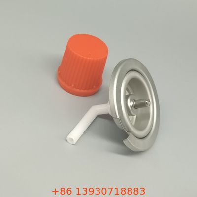 Cartucho de gás de butano com válvula e tampa para acampamento ao ar livre, caminhadas e fogões de piquenique