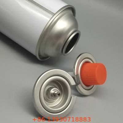 Válvula de gás de butano aerossólico com tampa à prova de vazamento SEAL para cozinhar ao ar livre