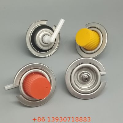 Válvula de cartucho de gás butano de alta pressão compatível com queimadores portáteis