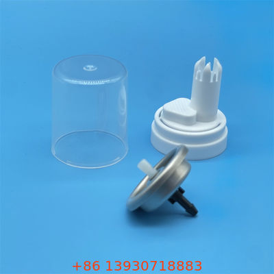 Válvula de alumínio invertida de uma polegada para mousse de cabelo latas para produtos de espuma de estilo