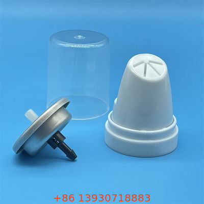 Válvula de alumínio invertida para mousse capilar